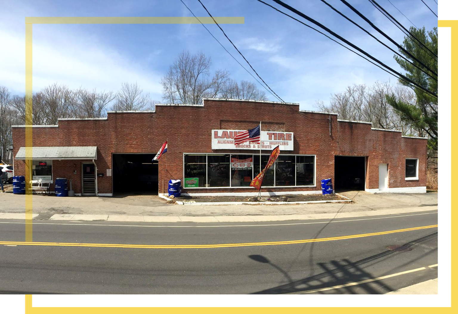 The front of our Norwich Auto Repair Shop | Laurel Hill Automotive & Tire
