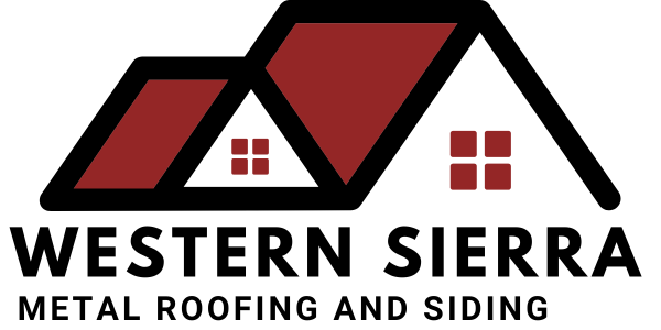 Residential Home logo with the text Western Sierra Metal Roofing and Siding