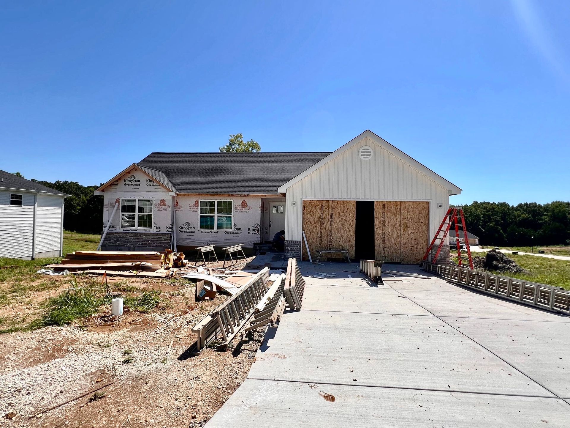Exterior of house