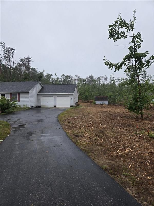 House and driveway