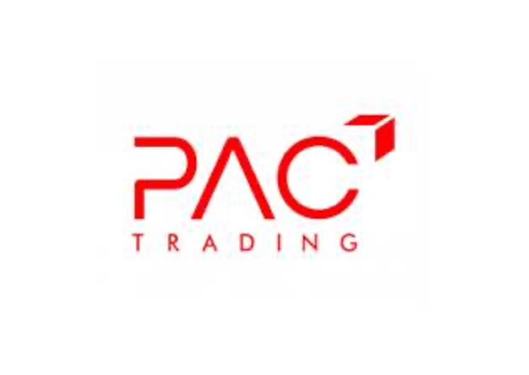Red PAC Trading logo in red text on a white background