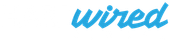 Non-Profit Organization: The word wired is written in blue on a white background.