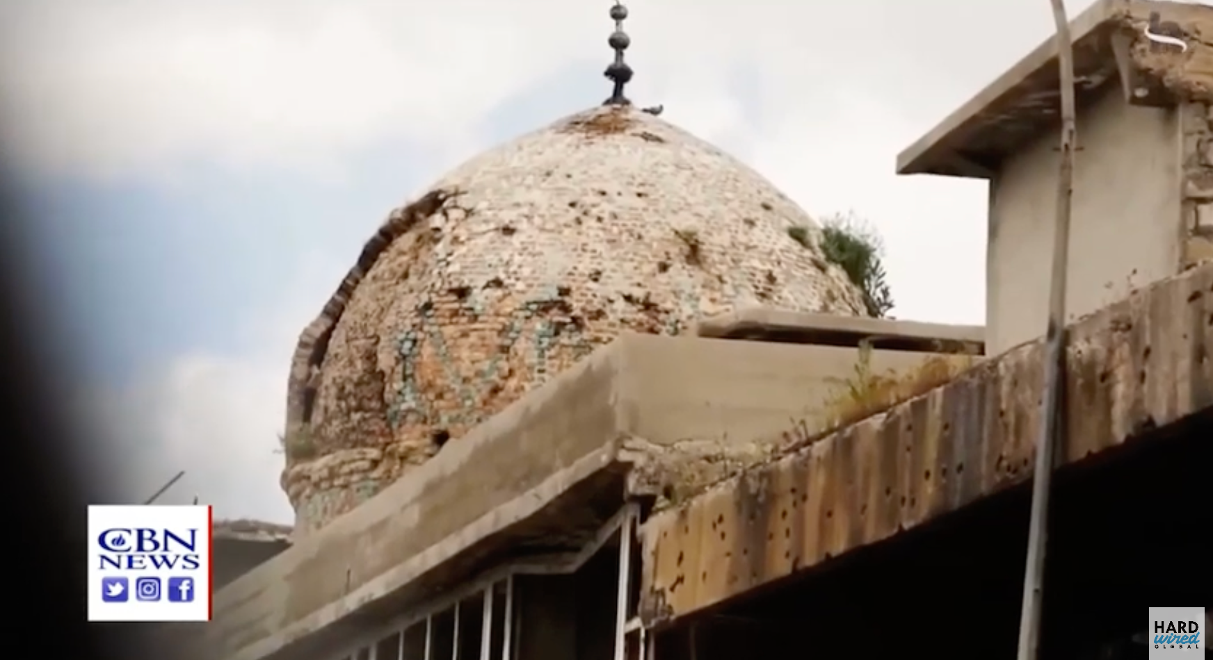 Non Profit: A building with a dome on top of it and a sign that says gbn news