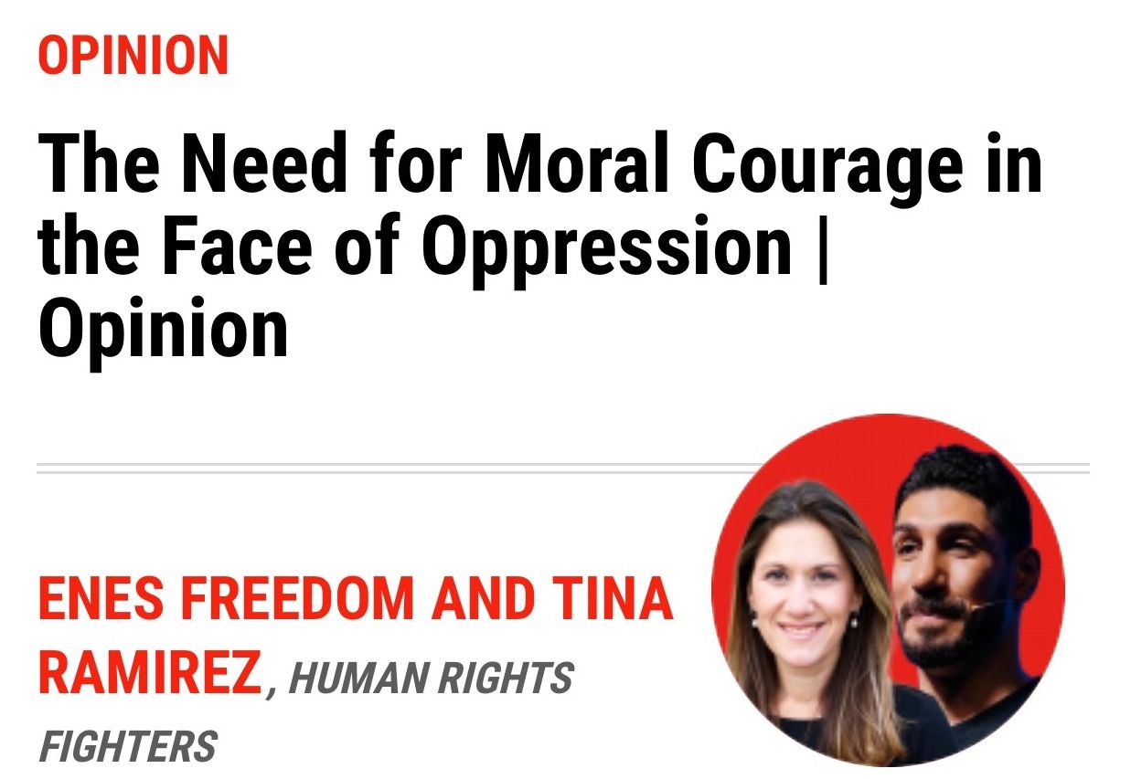 Moral Courage in the Face of Oppression