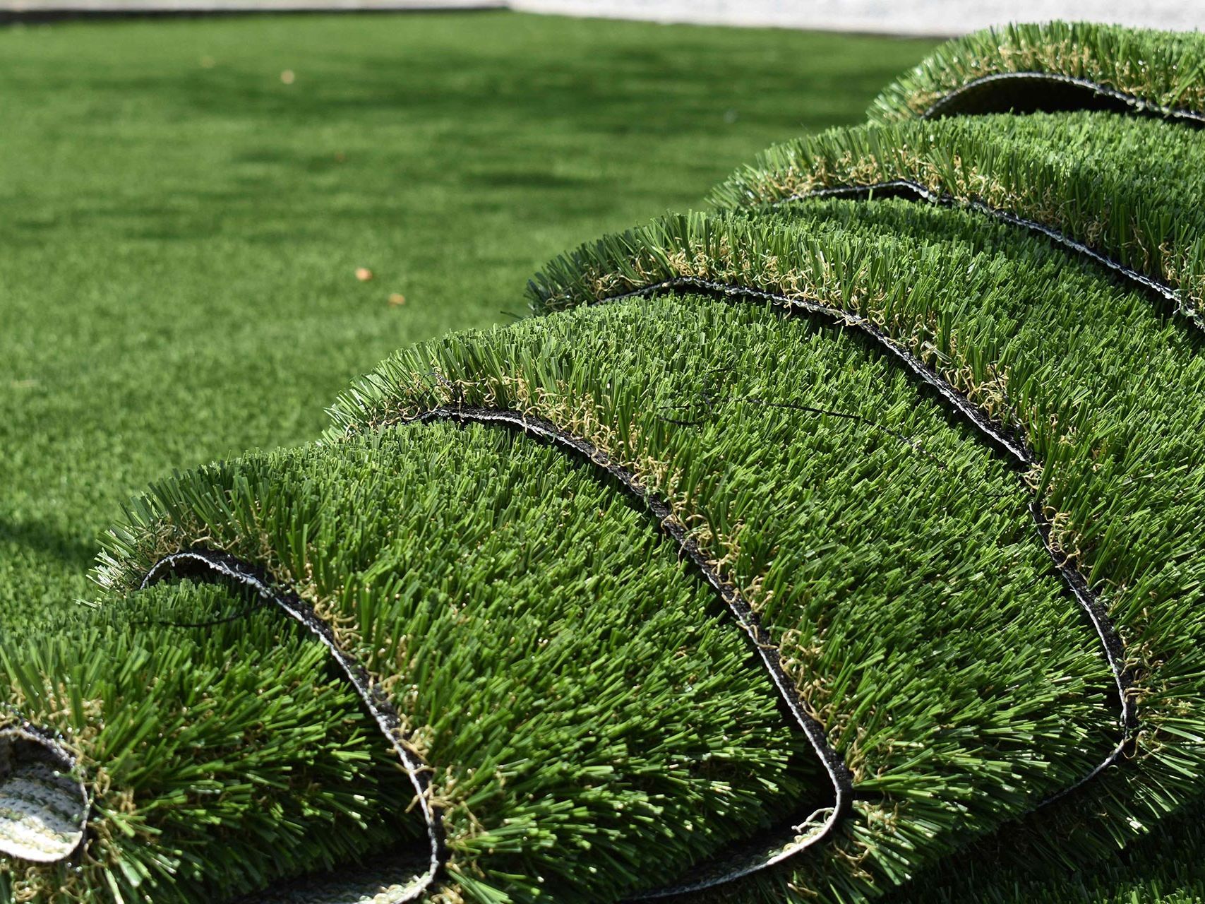Artificial Grass Installation in Arkansas Picture of Artificial Grass Installation