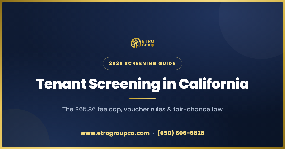 Tenant Screening in California 2026: A Step-by-Step Landlord Guide