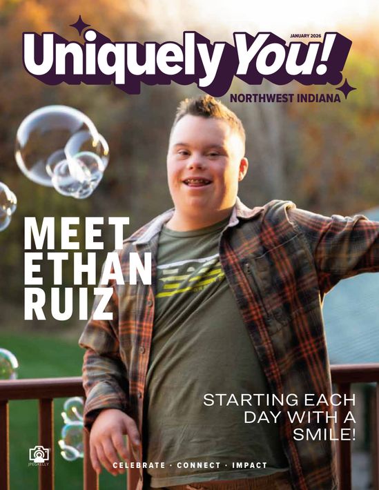 A magazine cover for uniquely you northwest indiana
