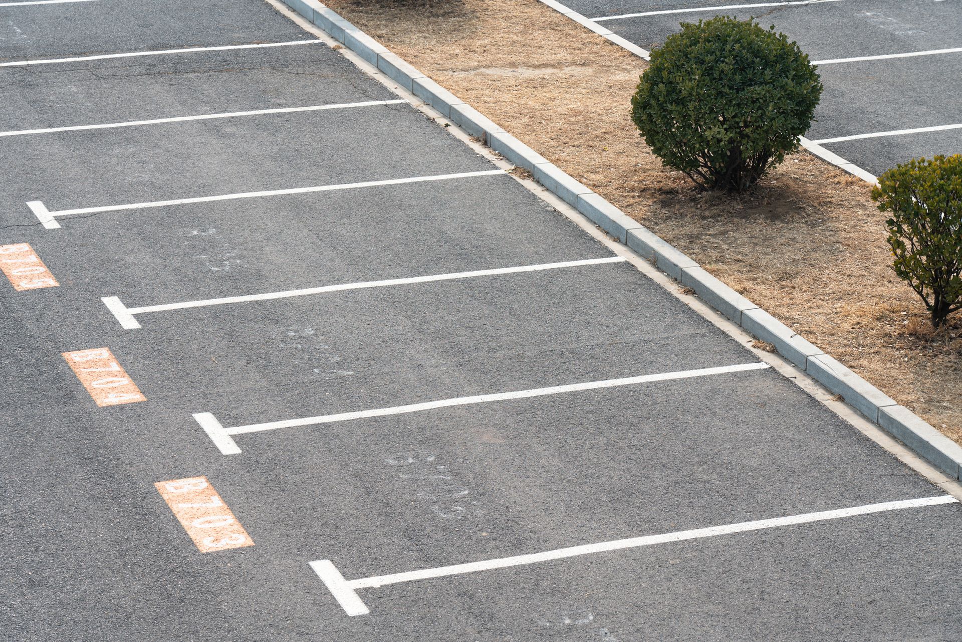 Empty Parking Lot — Jesup, GA — O'Neal Premier Services