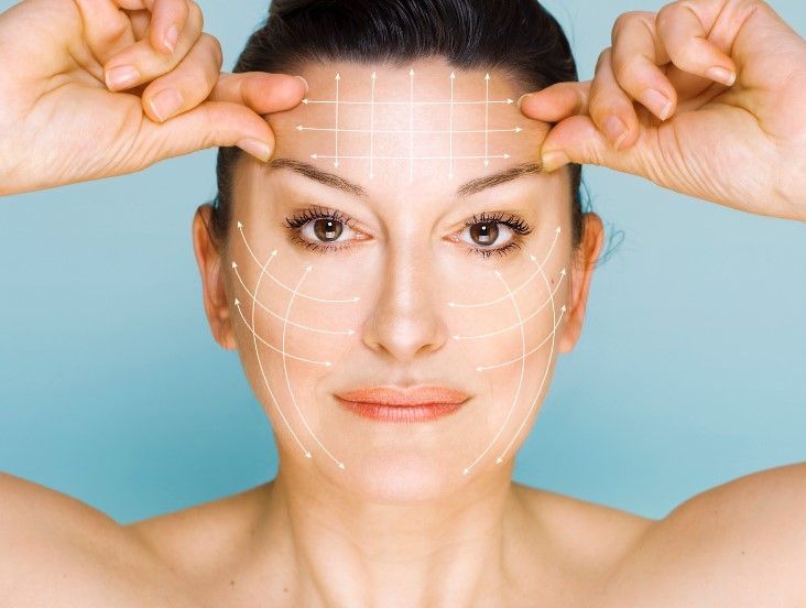 The Skinutrition Clinic area where plasma skin tightening can be performed around the face