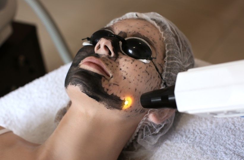 The Tattoo Removal Clinic showing the tattoo fading stage on black ink