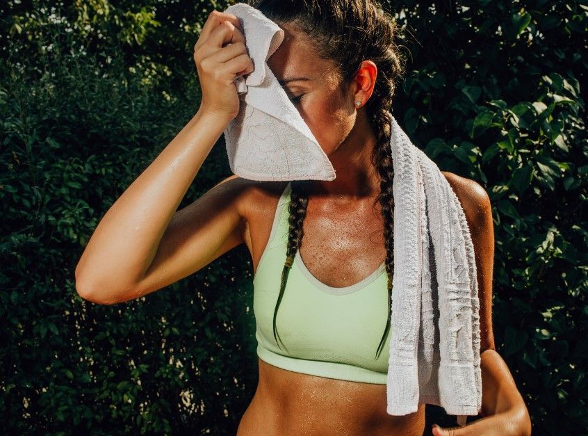 woman recovering after following a diet provided by a sports nutritionist in Coventry