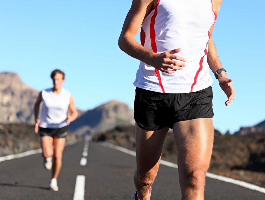 A Nutrician Clinic client following a sports nutrition plan for improved endurance