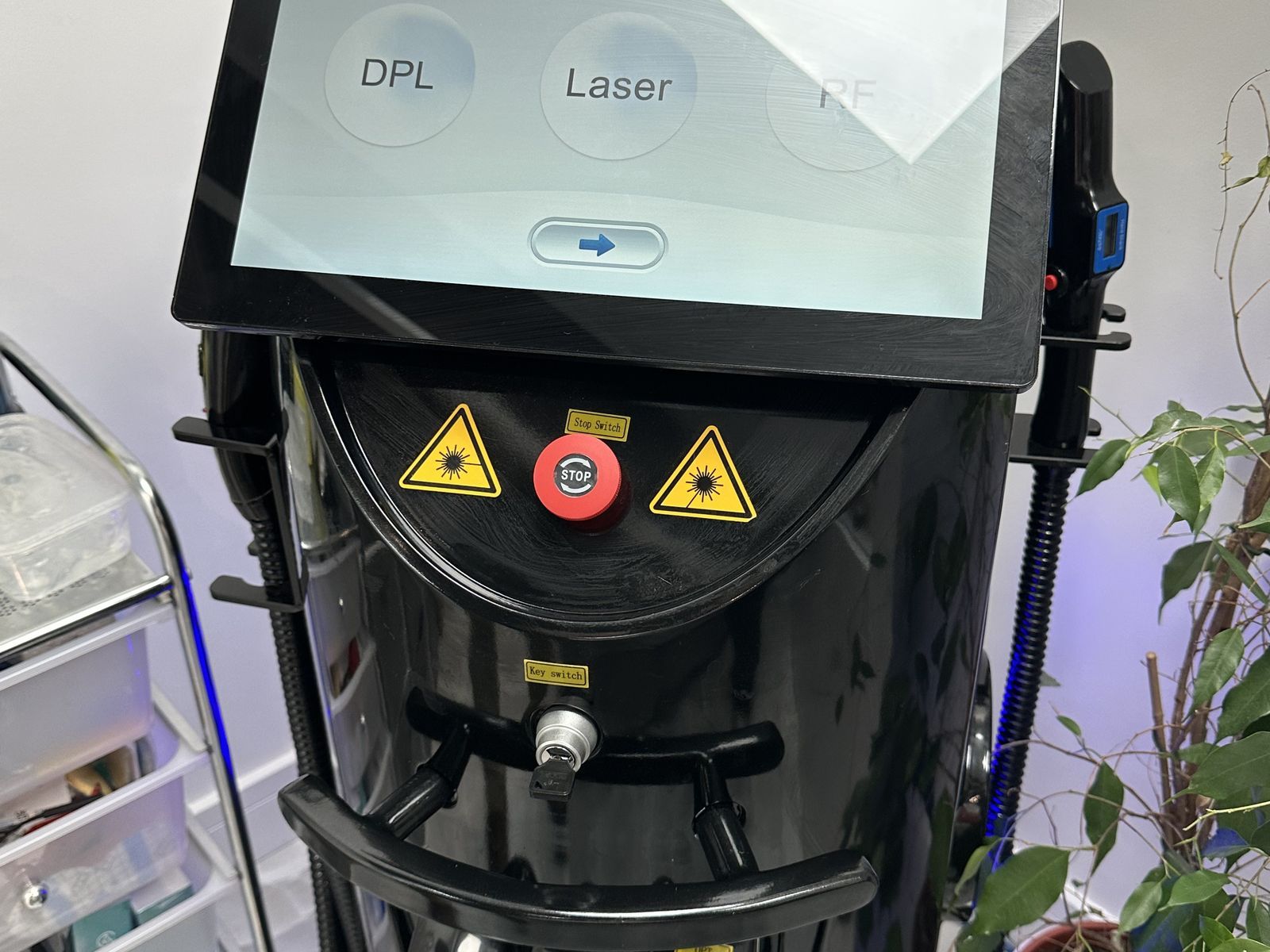 The laser platform used for tattoo removal at The Skinutrition Clinic in Coventry