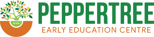 The logo for peppertree early education centre