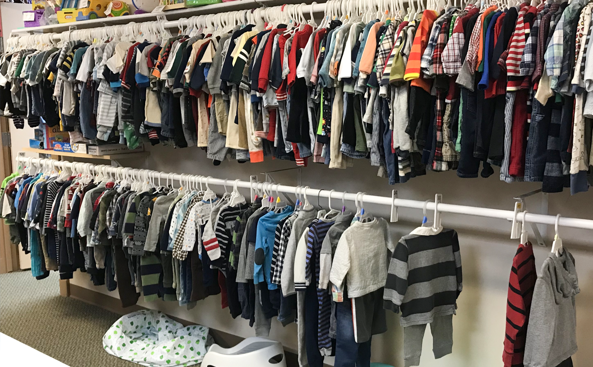 Alternatives clothing room