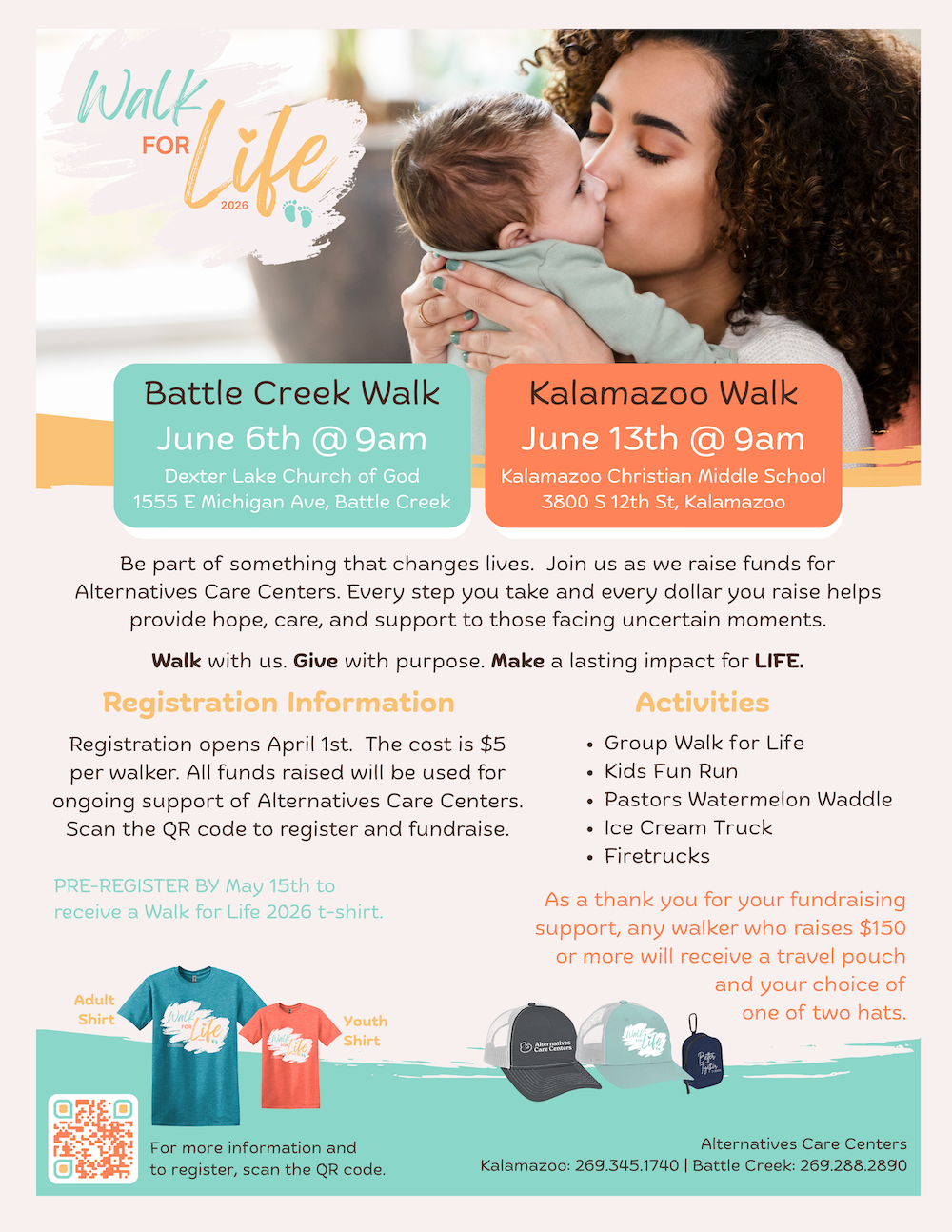 Walk for Life flyer