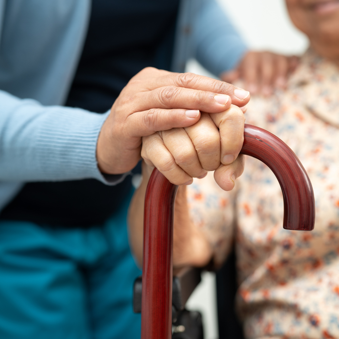 Nurse helping in monitoring blood pressure