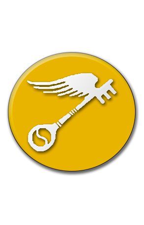 Gold Medal Key Award Key from the National Scholastic Art Awards 