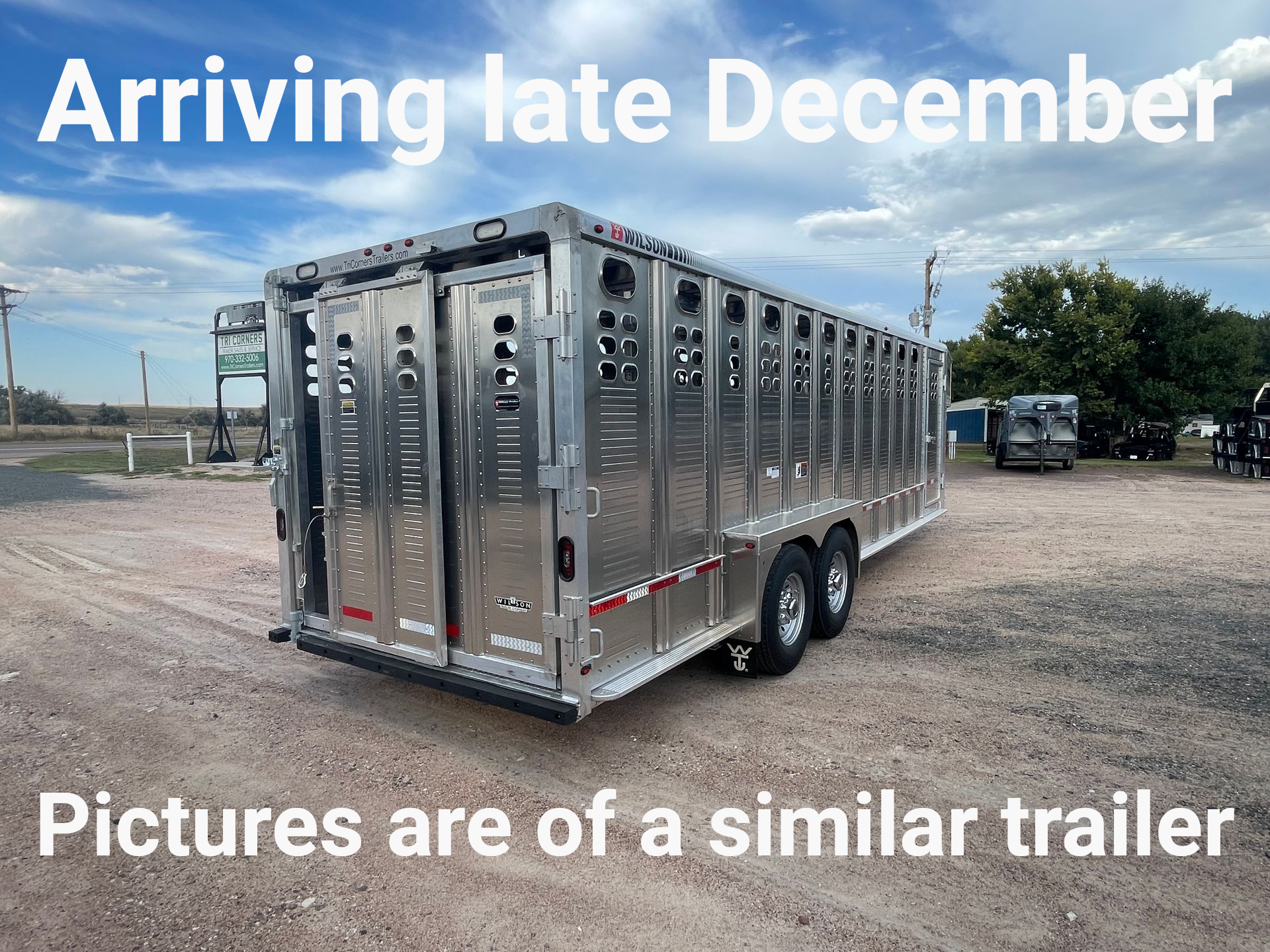 2027 Wilson 24' "Ranch Hand" Livestock Trailer