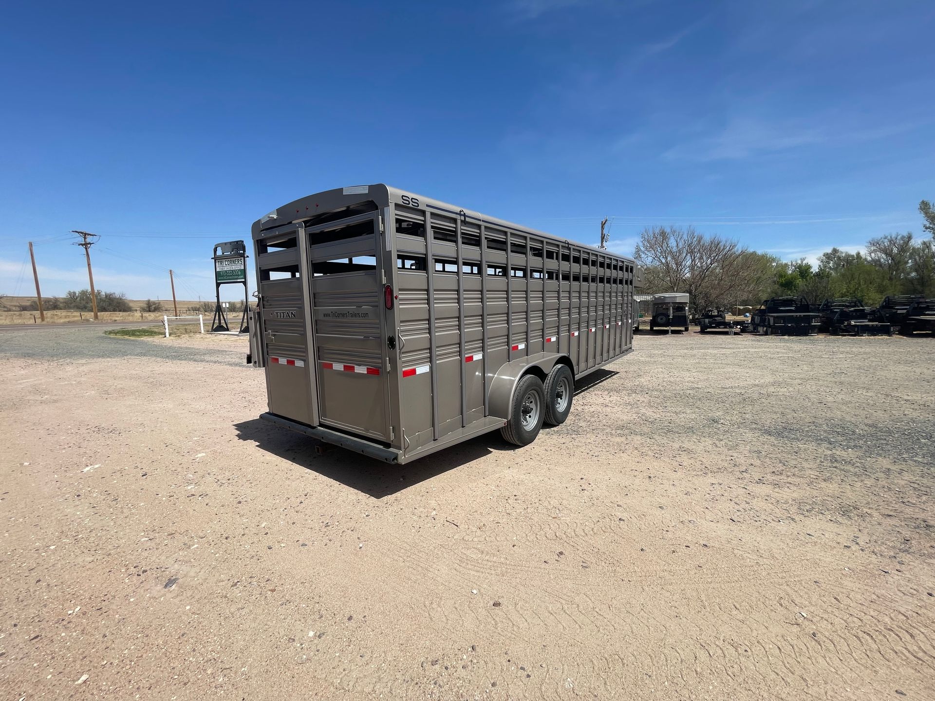 2026 Titan 24' "Standard" Livestock Trailer