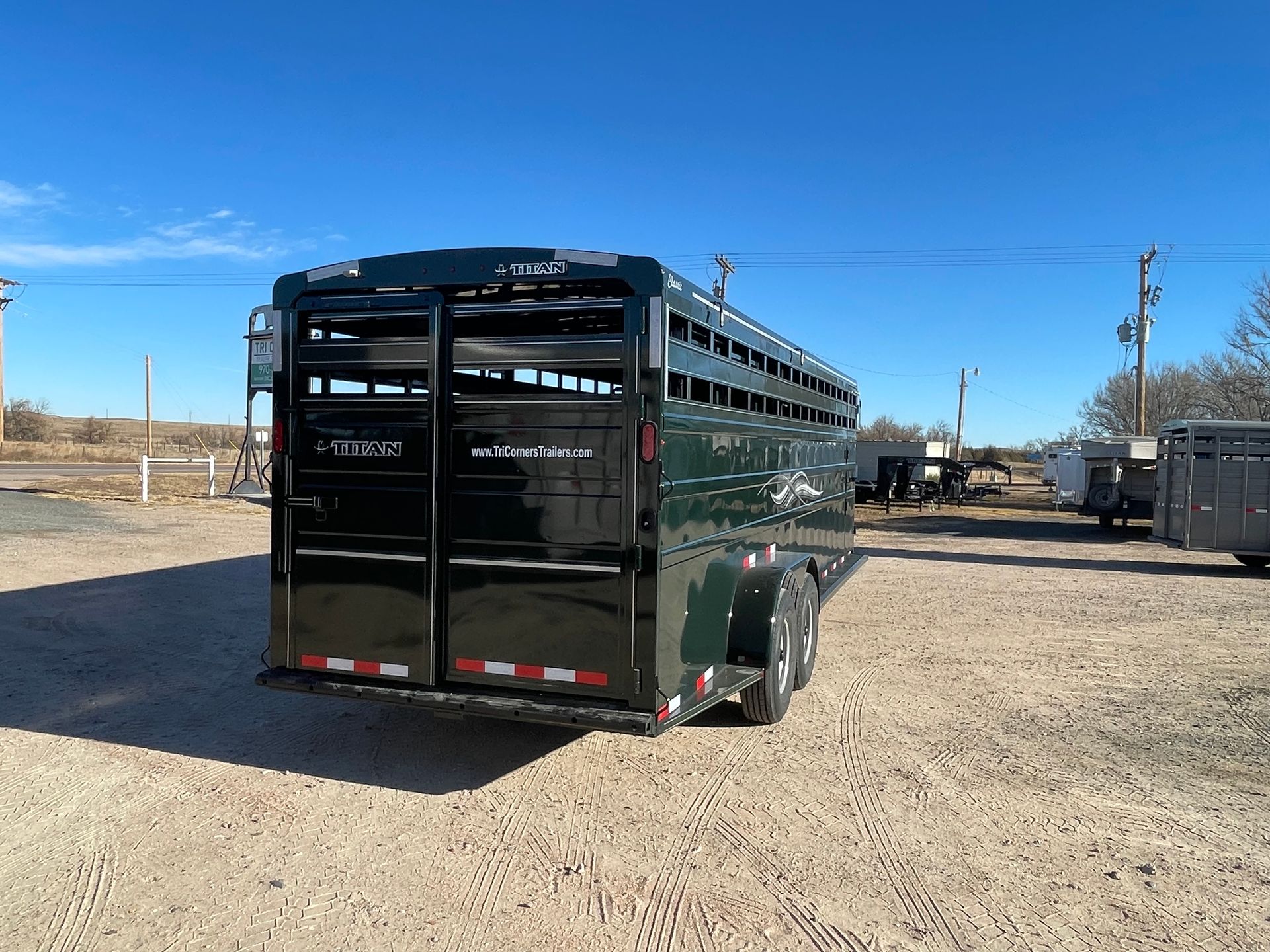 2026 Titan 24' "Classic" Livestock Trailer