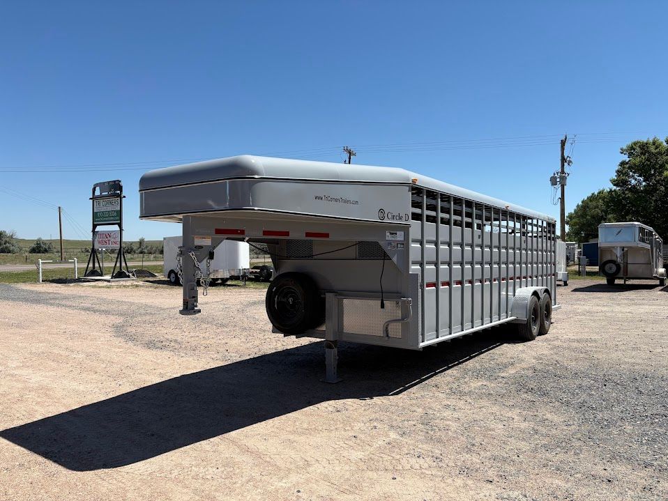 2026 Circle D 24' Livestock Trailer