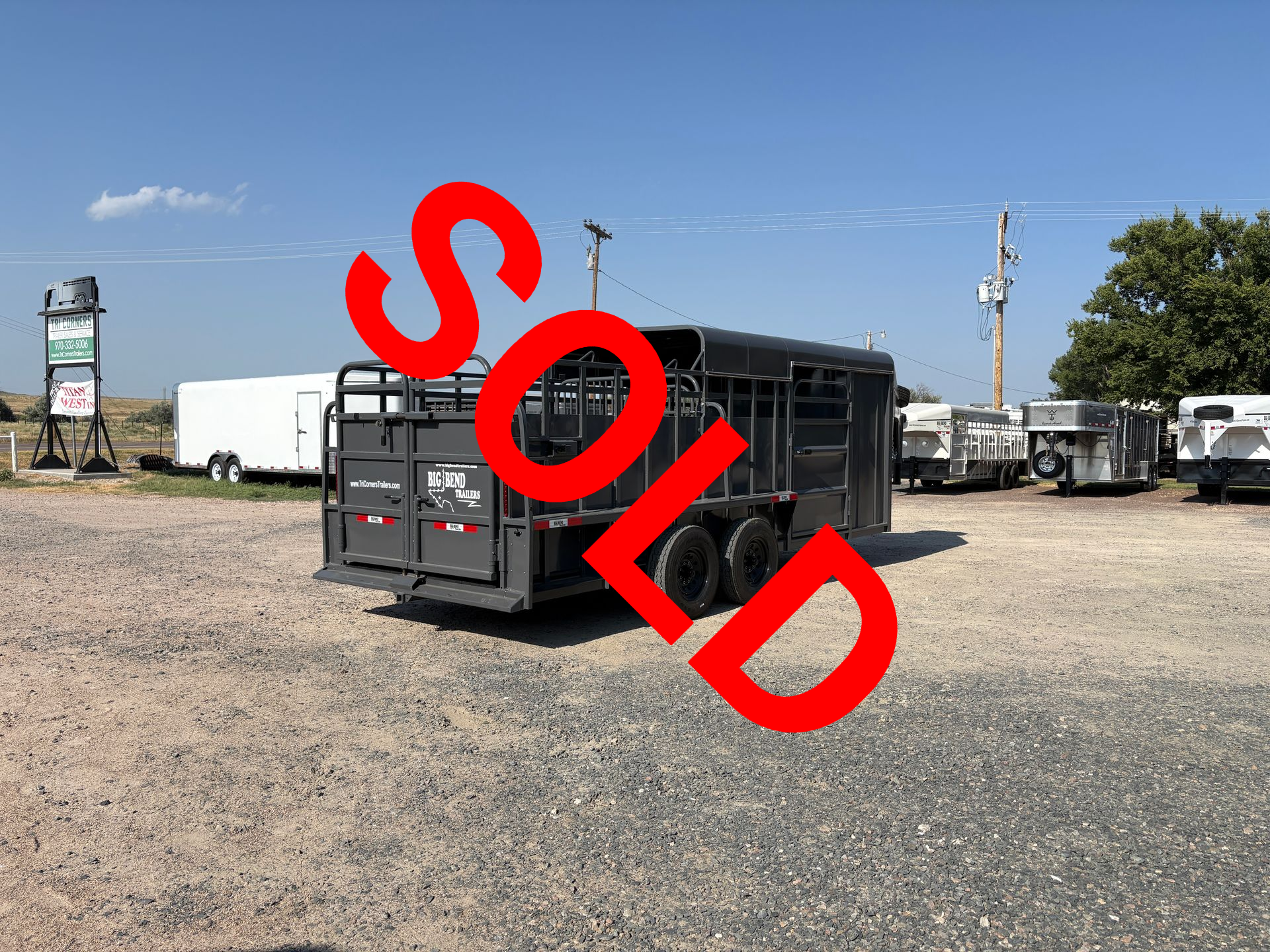 2026 Big Bend 6x20 3/4 Top Stock Combo Trailer