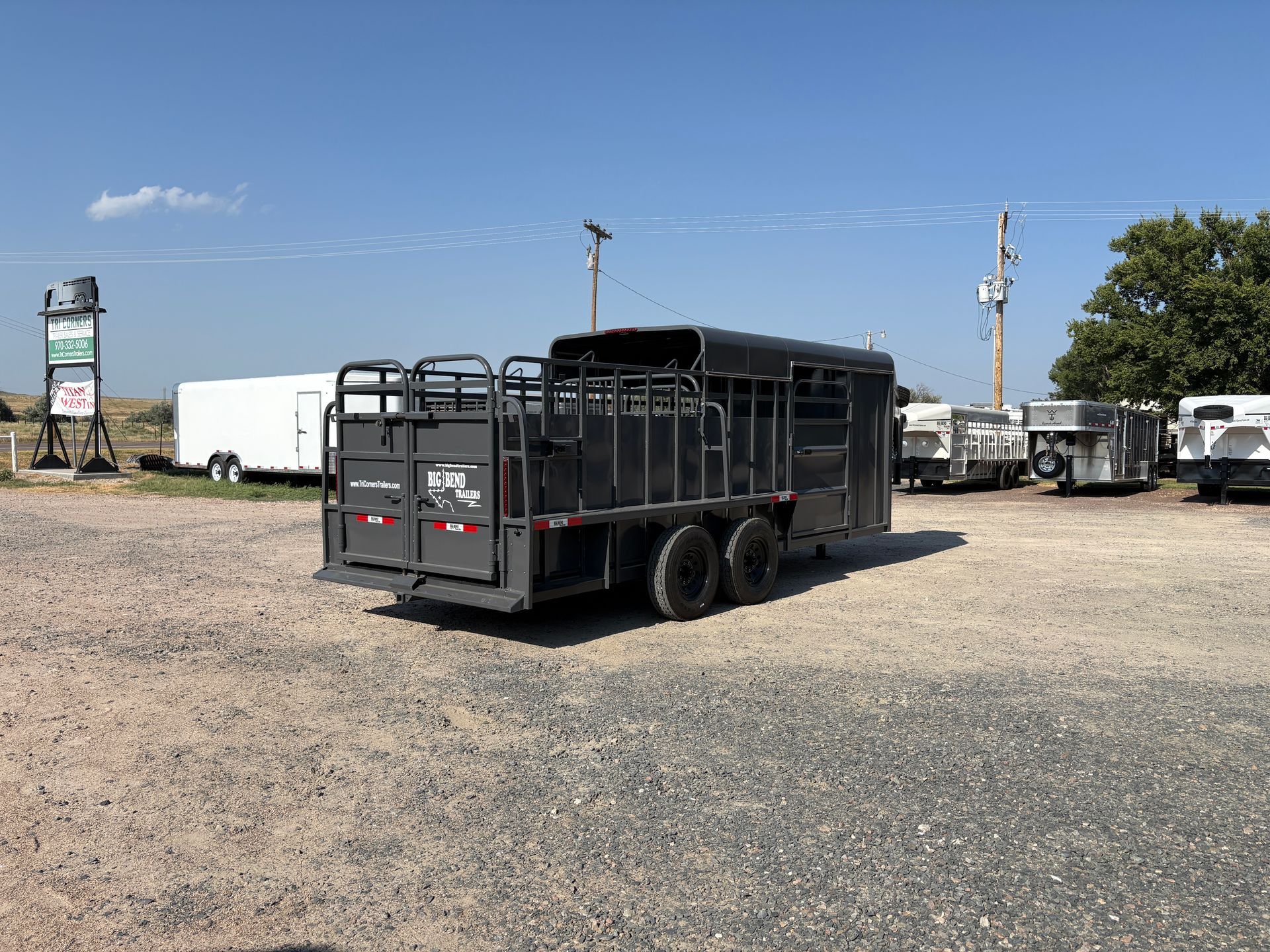 2026 Big Bend 20' 3/4 Top Stock Combo Trailer
