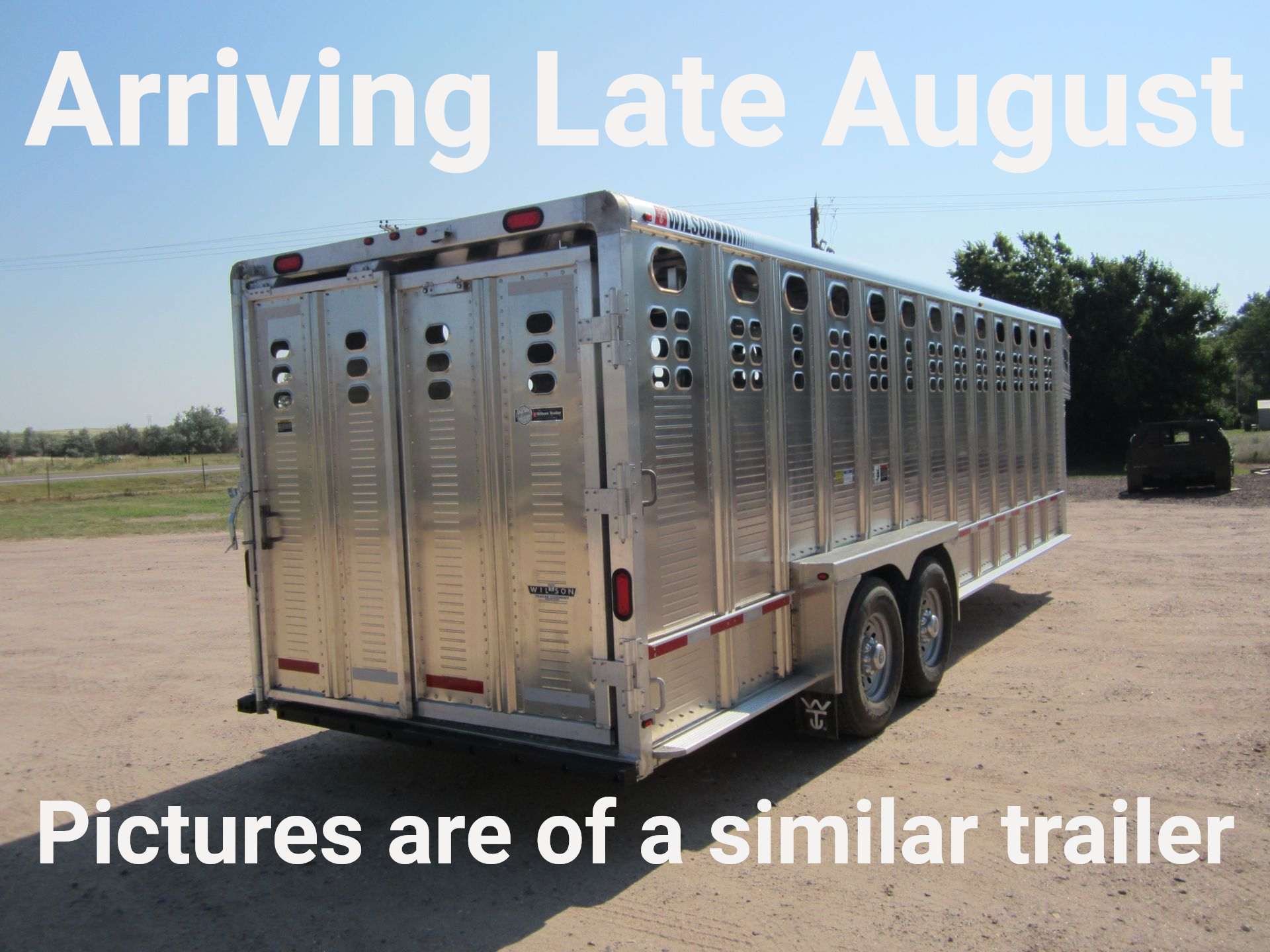 2027 Wilson 24' "Ranch Hand" Livestock Trailer
