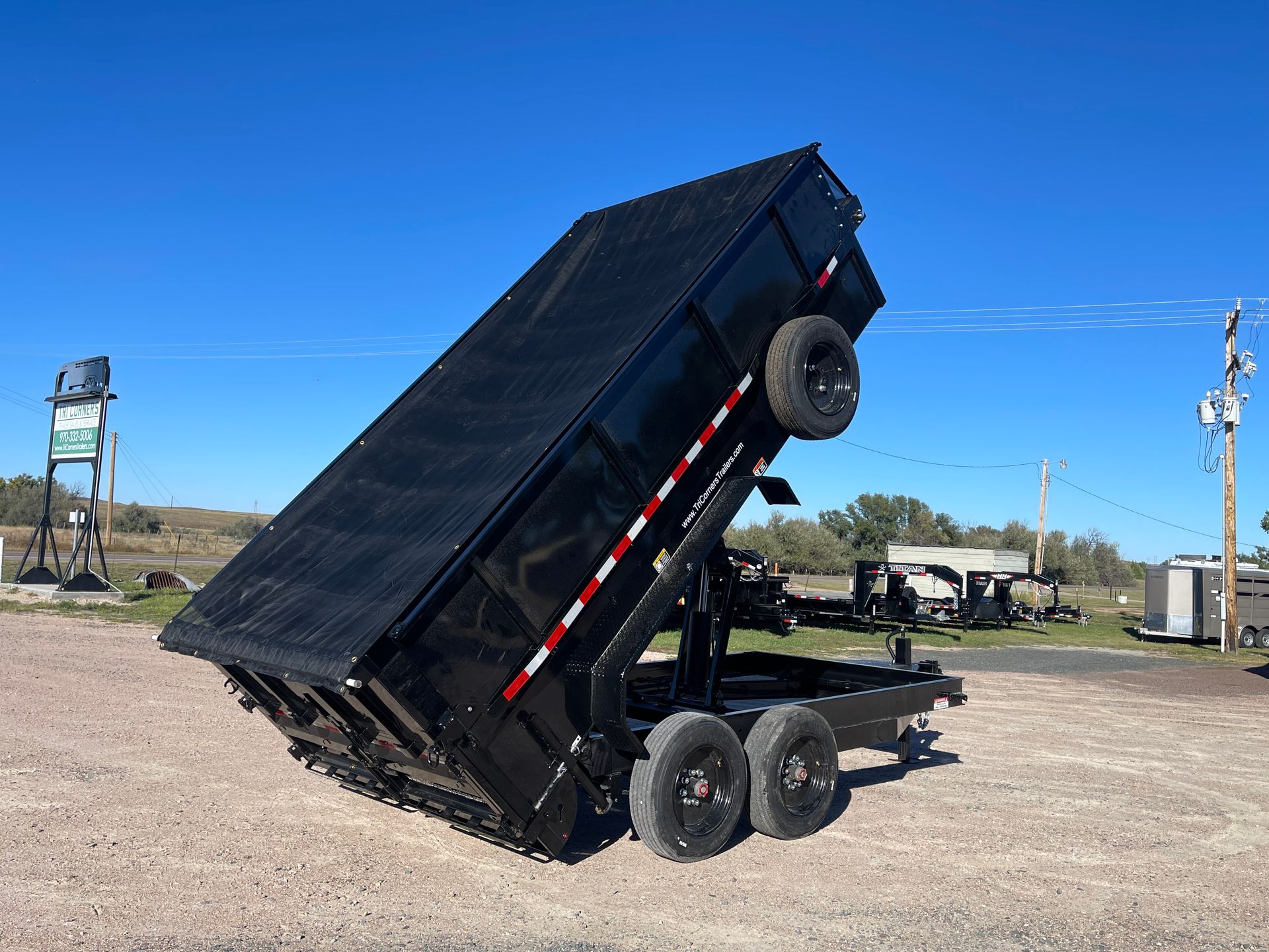 2026 H&H 14' Heavy Duty Dump Trailer