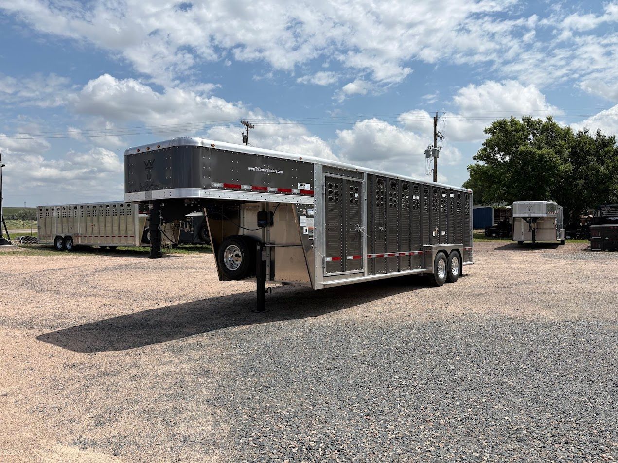 2027 Wilson 7x24 "Ranch Hand" Livestock Trailer