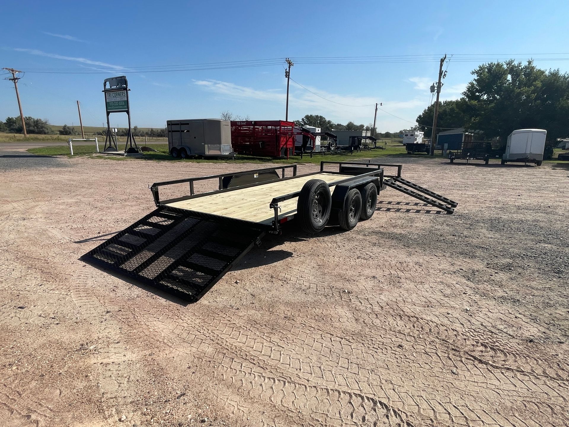 2026 H&H 18' ATV Tandem Axle Trailer