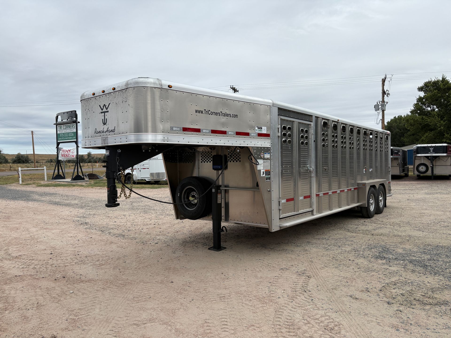 2027 Wilson 24' "Ranch Hand" Livestock Trailer