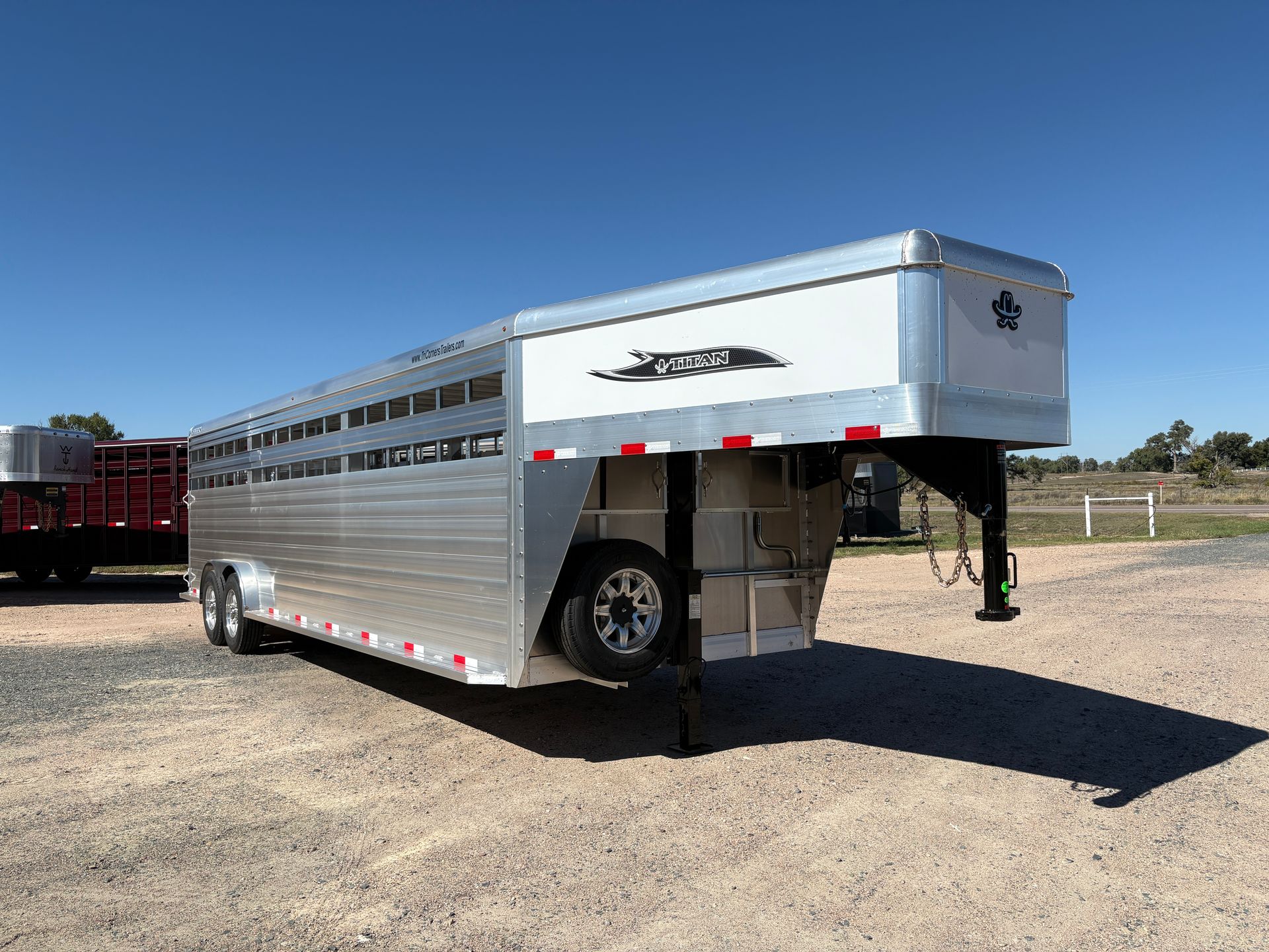 2026 Titan 7'6x26 Livestock Trailer