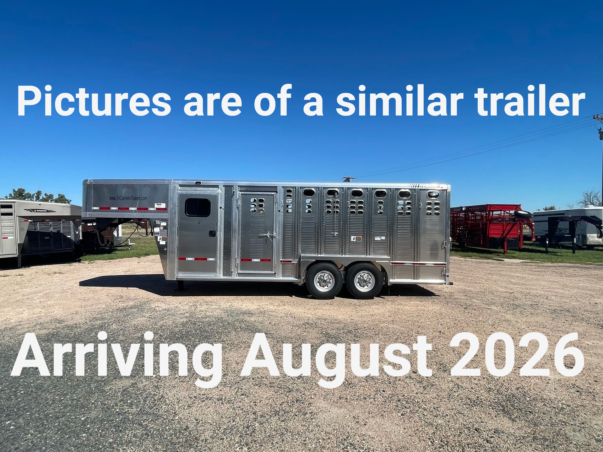 2027 Wilson 20' "Roper" Stock Combo Trailer