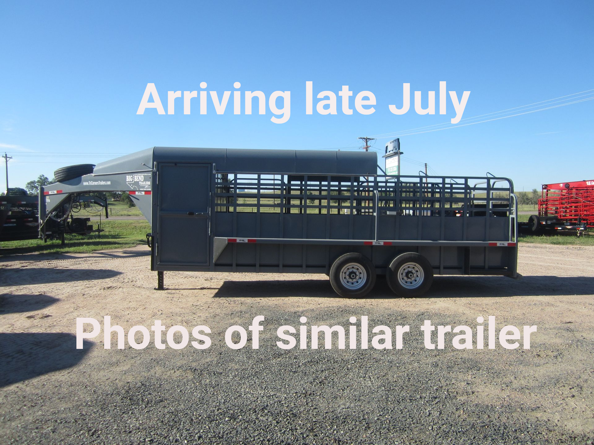 2026 Big Bend 20' 3/4 Top Stock Combo Trailer