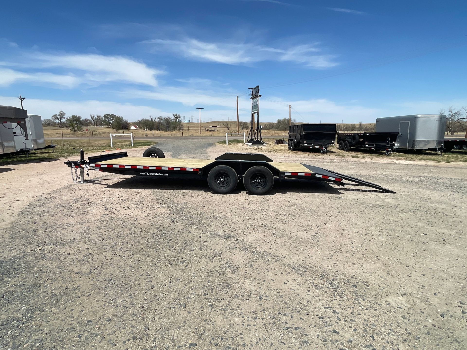 2026 H&H 20' bumper hitch Car Hauler