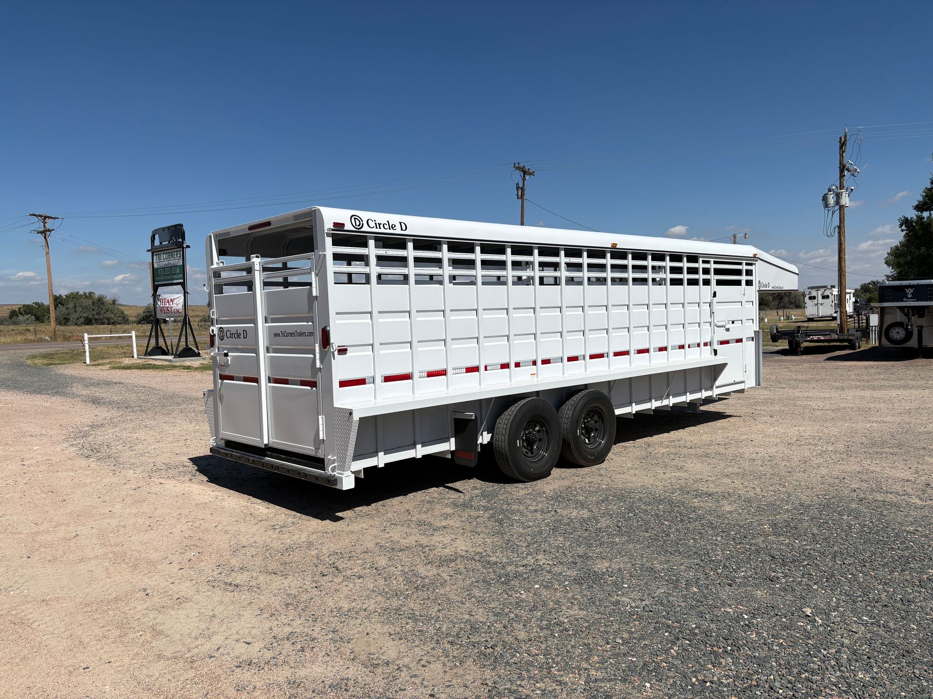 2027 Circle D 24' Livestock Trailer