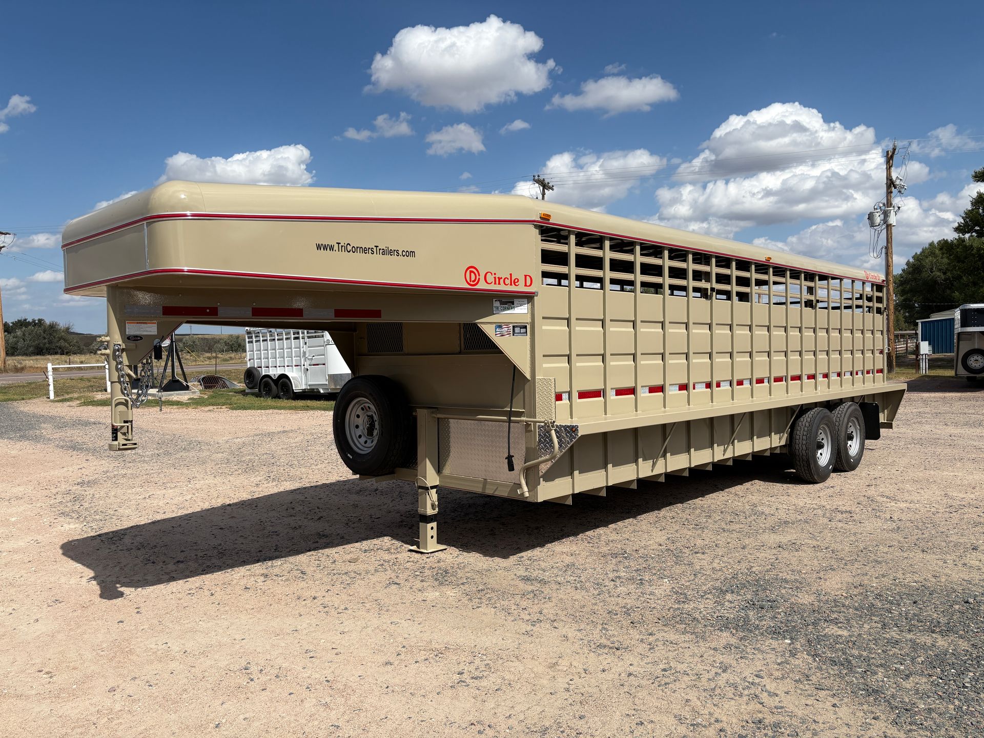 2027 Circle D 24' Livestock Trailer