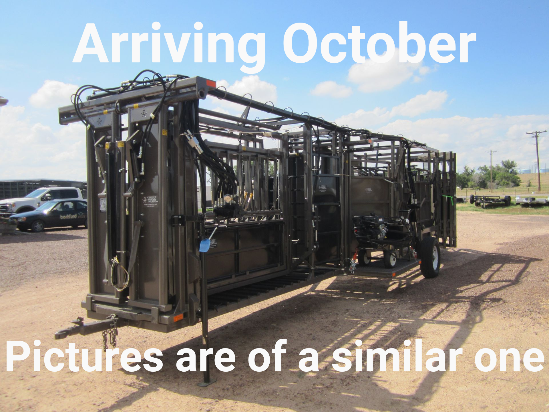 2027 Titan West Portable Cattleman Combo Chute Tub & Alley