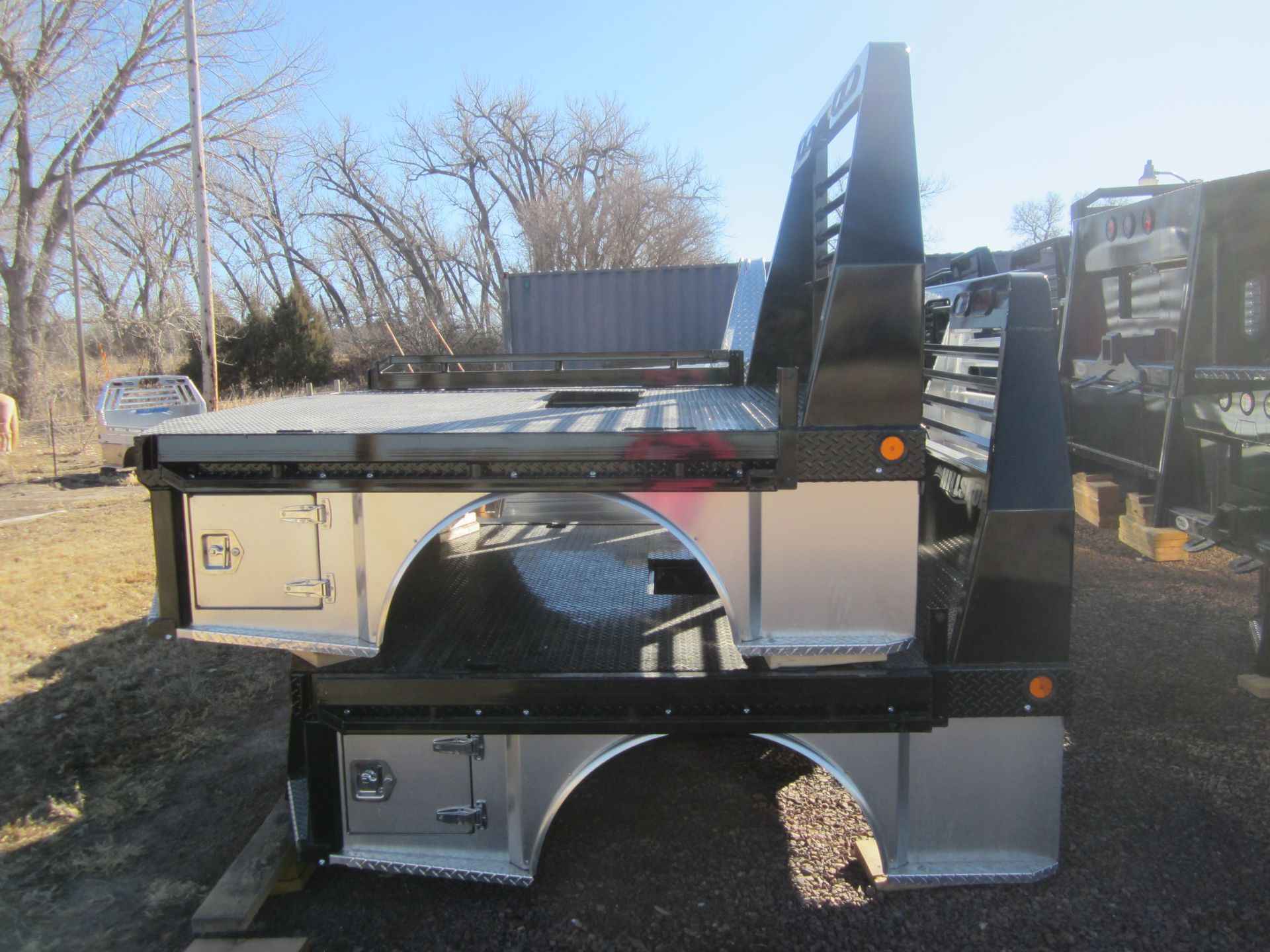 New Hillsboro 1000 Hybrid Ford Short Box Skirted Truck Bed