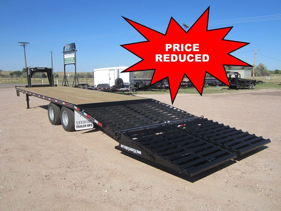 2024 Titan 30' Tandem Dual Flatbed Trailer