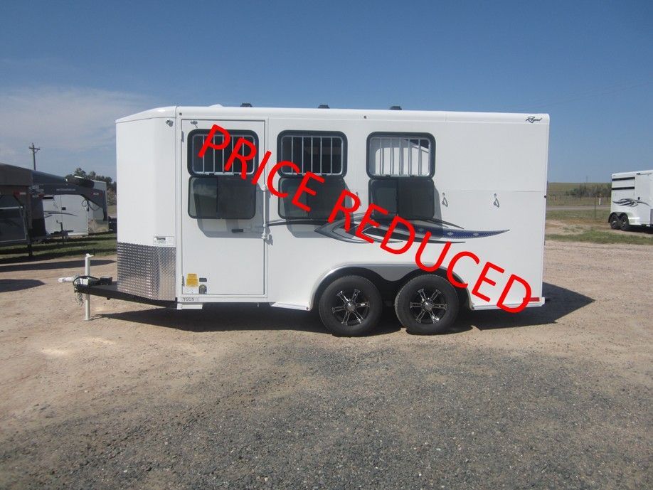 2025 Titan "Royal II" 3 Horse Trailer