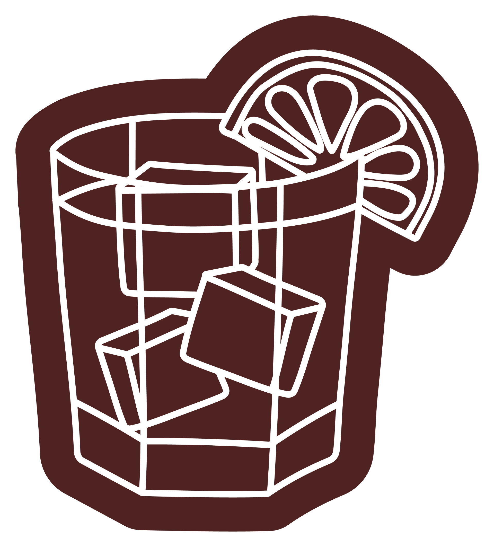 A line drawing of a sun burst on a white background, an icon from the Speakeasy Marketing logo