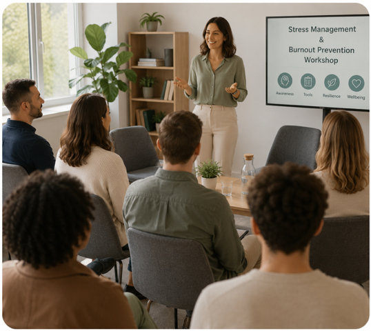 Stress Management & Burnout Prevention Workshops