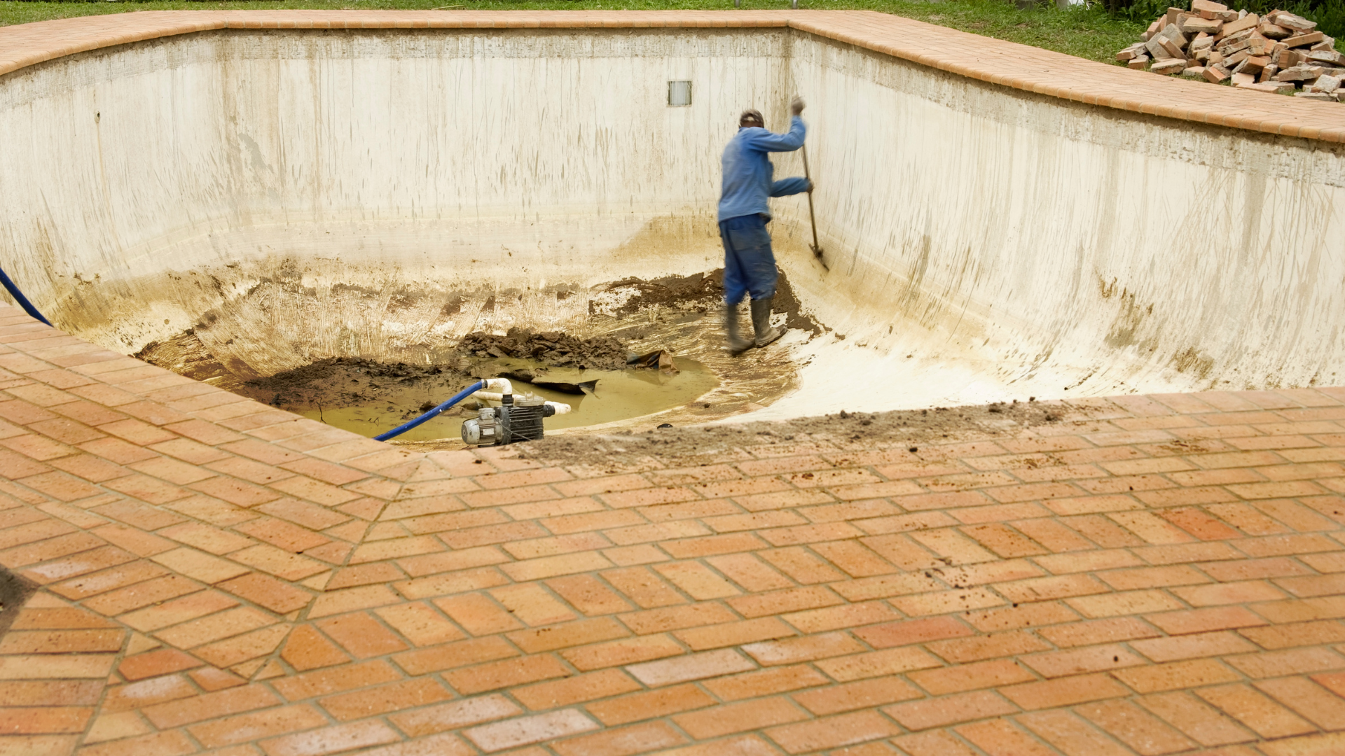 pool demolition Round Rock backyard preparation