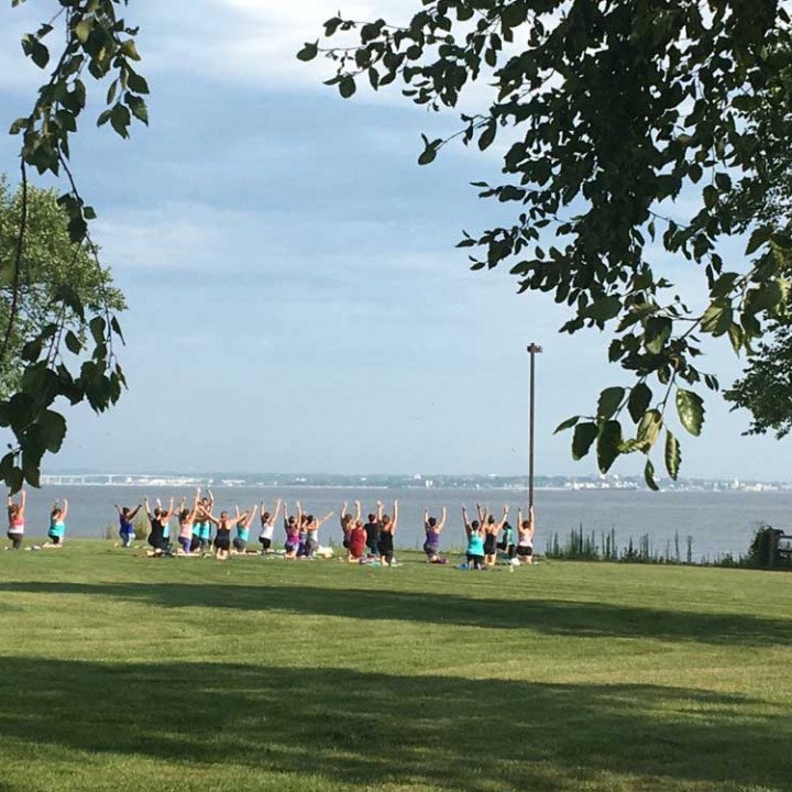 Outdoor Yoga Classes Matawan, NJ Align Yoga and Strength