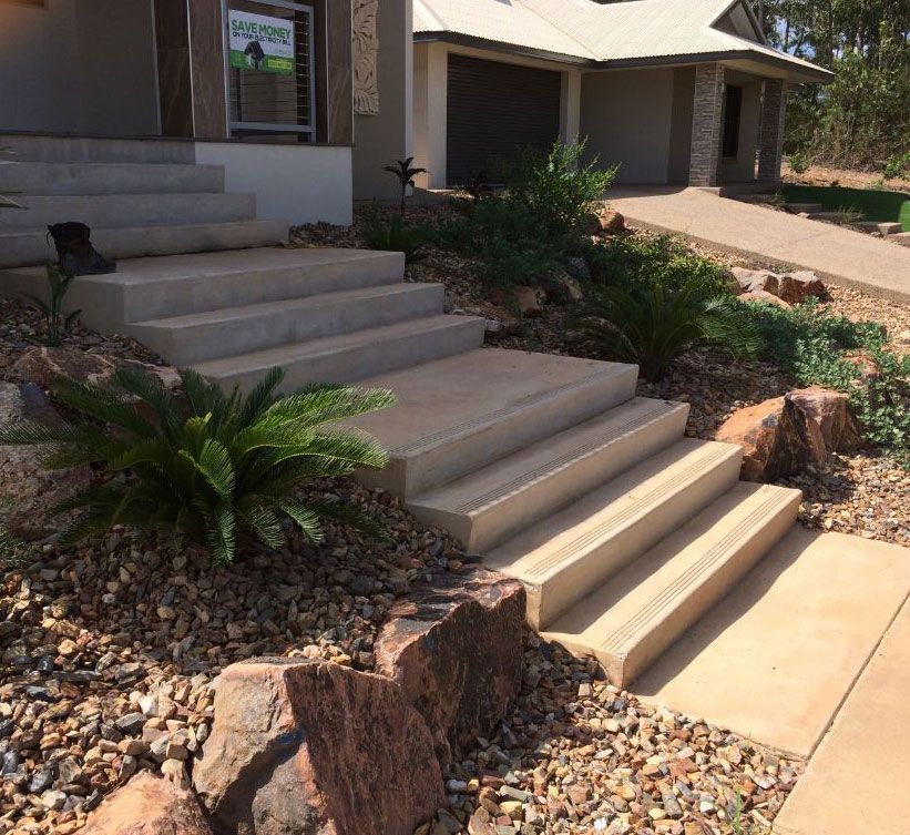 Entrance Staircase for the Building — Green Vision NT in Virginia, NT