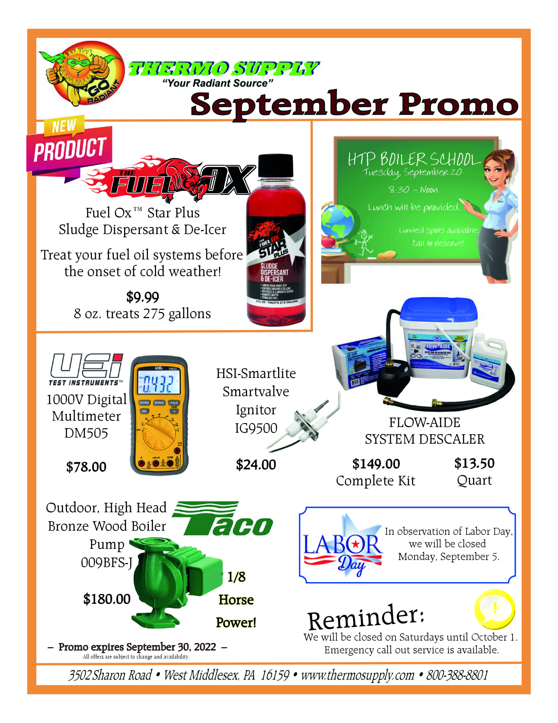 Hvac Professionals West Middlesex, PA Thermo Supply