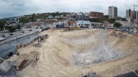 Video Timelapse obras de construcción